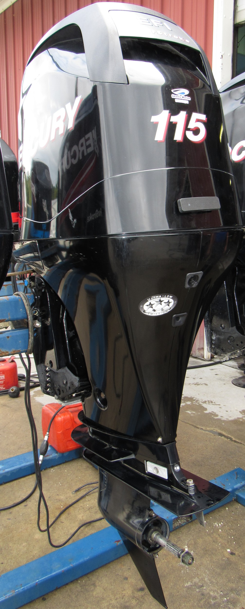 Used 2011 Mercury 115ELPT 115HP 4Stroke Outboard Boat Motor 20" Shaft